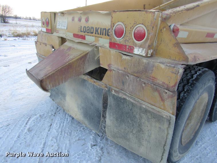 image for item DD2943 1993 Load King 2060-38-3 bottom dump trailer