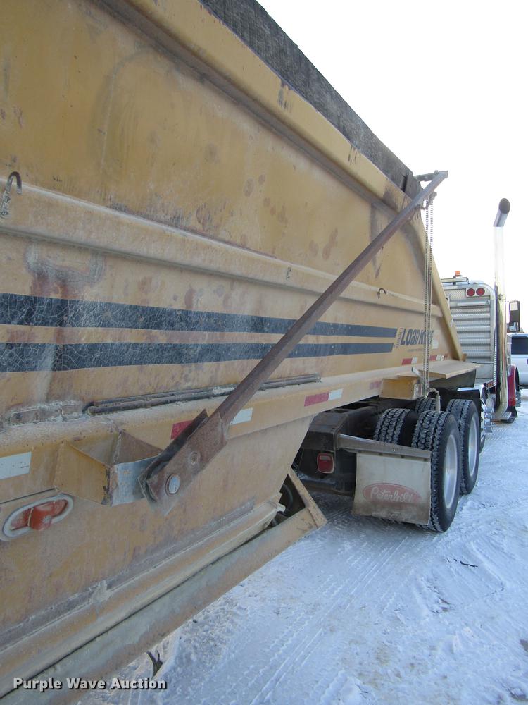 image for item DD2943 1993 Load King 2060-38-3 bottom dump trailer