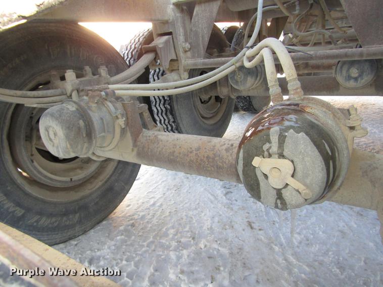 image for item DD2943 1993 Load King 2060-38-3 bottom dump trailer