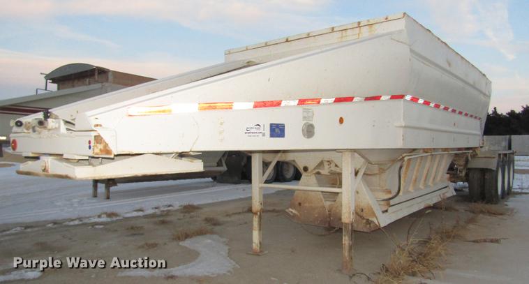 image for item DD2945 1995 Clement 540-0-41 bottom dump trailer