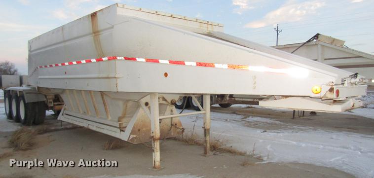 image for item DD2945 1995 Clement 540-0-41 bottom dump trailer