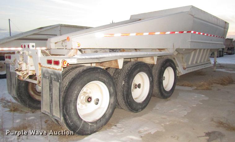 image for item DD2945 1995 Clement 540-0-41 bottom dump trailer
