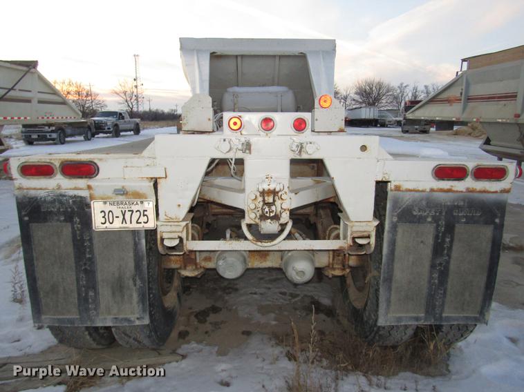 image for item DD2945 1995 Clement 540-0-41 bottom dump trailer