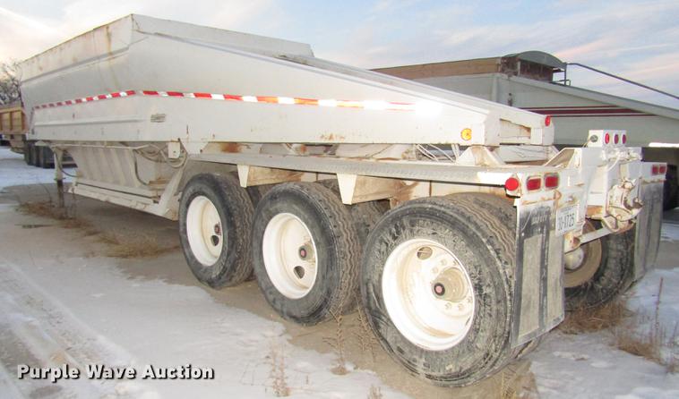 image for item DD2945 1995 Clement 540-0-41 bottom dump trailer