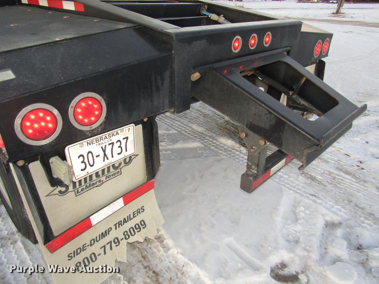image for item DD2948 2014 Smith Co SX3-46-36 side dump trailer