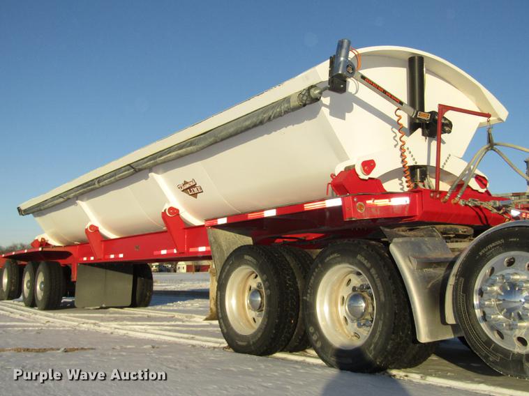 image for item DD2950 2017 Puma TD2350 side dump trailer