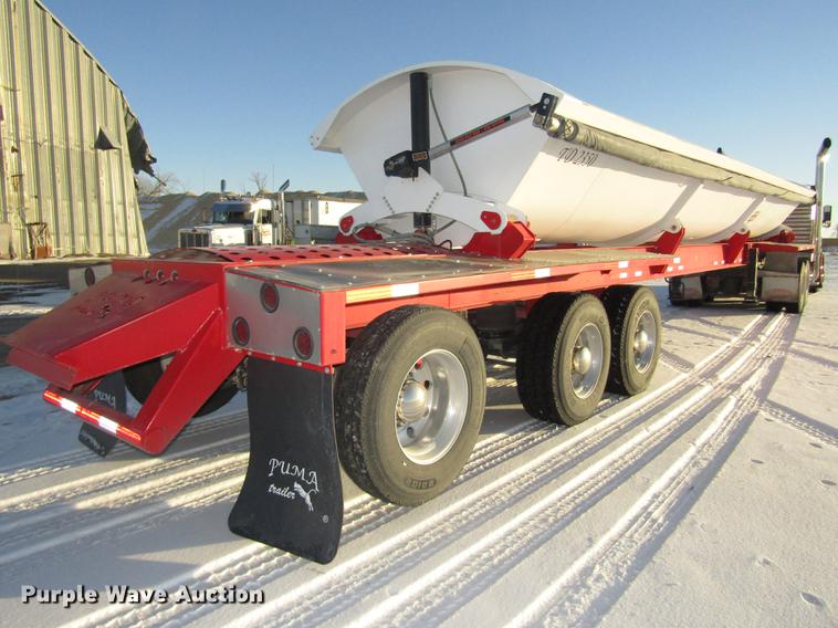 image for item DD2950 2017 Puma TD2350 side dump trailer