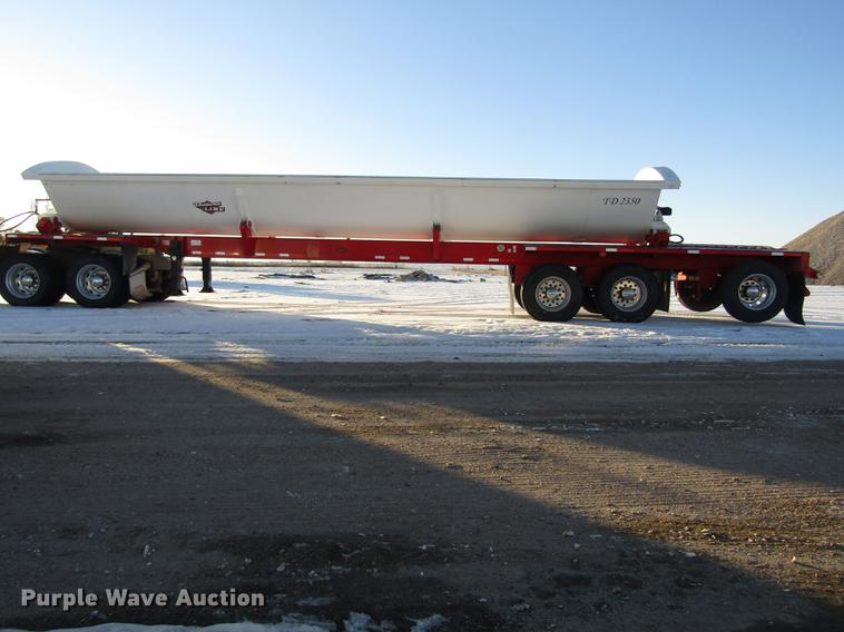 image for item DD2950 2017 Puma TD2350 side dump trailer