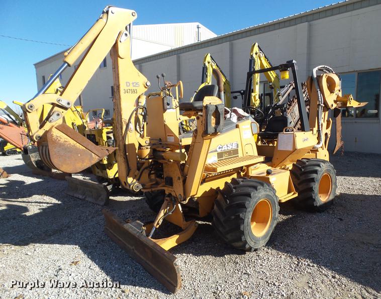 image for item DZ9130 2002 Case 660 trencher