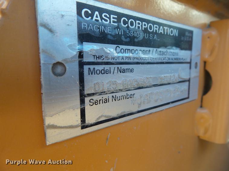 image for item DZ9130 2002 Case 660 trencher