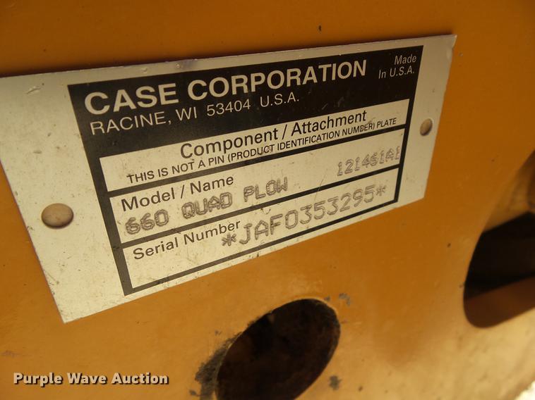 image for item DZ9130 2002 Case 660 trencher