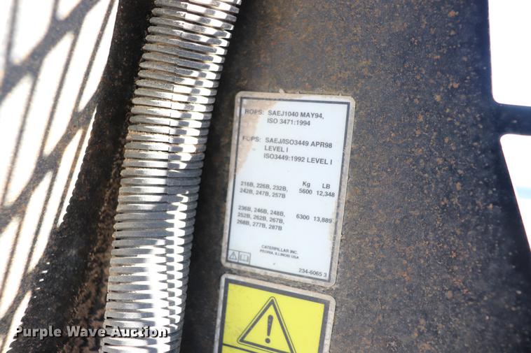 image for item EC9348 Caterpillar 236B Series 2 skid steer