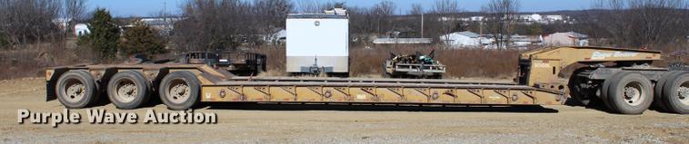 image for item EC9360 1998 Eager Beaver 50GSL lowboy equipment trailer