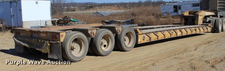 image for item EC9360 1998 Eager Beaver 50GSL lowboy equipment trailer