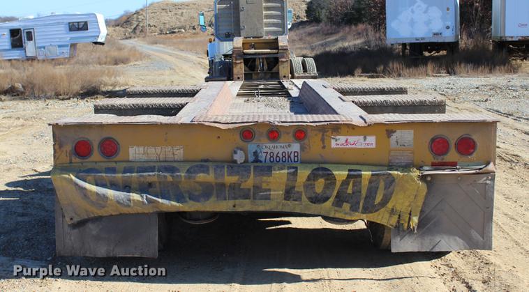 image for item EC9360 1998 Eager Beaver 50GSL lowboy equipment trailer