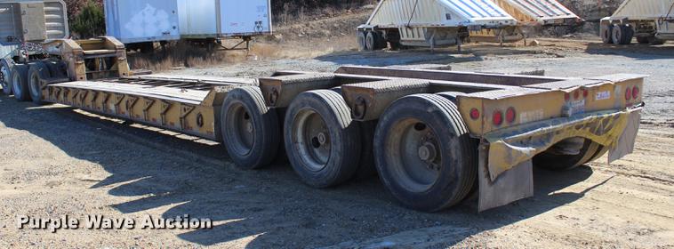 image for item EC9360 1998 Eager Beaver 50GSL lowboy equipment trailer