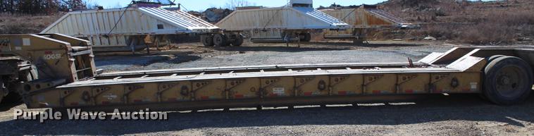 image for item EC9360 1998 Eager Beaver 50GSL lowboy equipment trailer