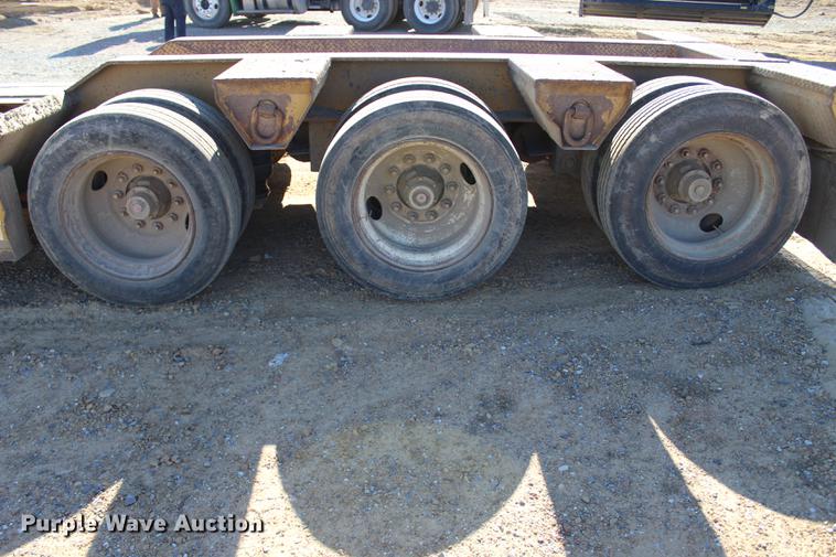 image for item EC9360 1998 Eager Beaver 50GSL lowboy equipment trailer