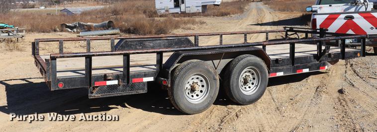 image for item EC9361 2015 Maxey equipment trailer
