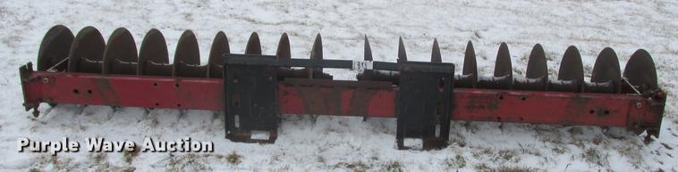 image for item K6070 Shop built skid steer mulch crimper