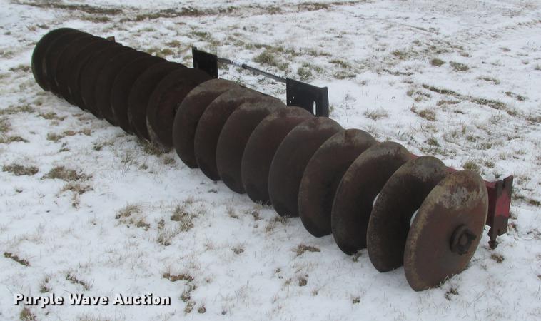 image for item K6070 Shop built skid steer mulch crimper