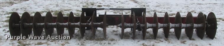 image for item K6070 Shop built skid steer mulch crimper