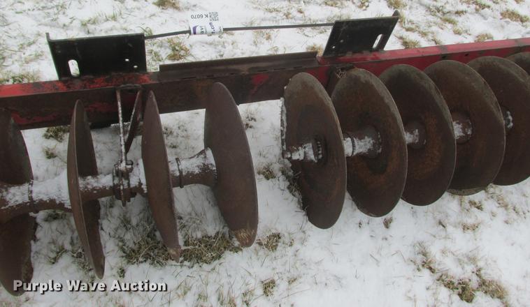 image for item K6070 Shop built skid steer mulch crimper