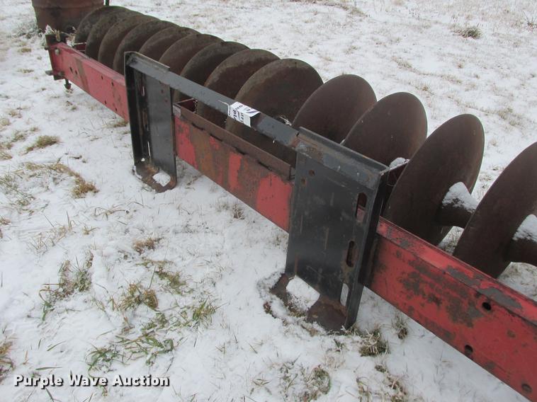 image for item K6070 Shop built skid steer mulch crimper