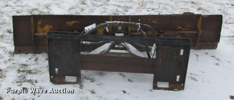 image for item K6071 Shop built skid steer dozer blade