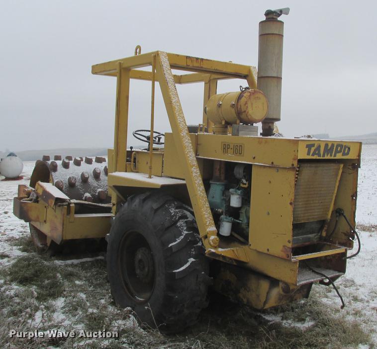 image for item K6074 1982 Tampo RP16D single drum vibrator compactor