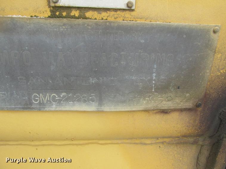 image for item K6074 1982 Tampo RP16D single drum vibrator compactor