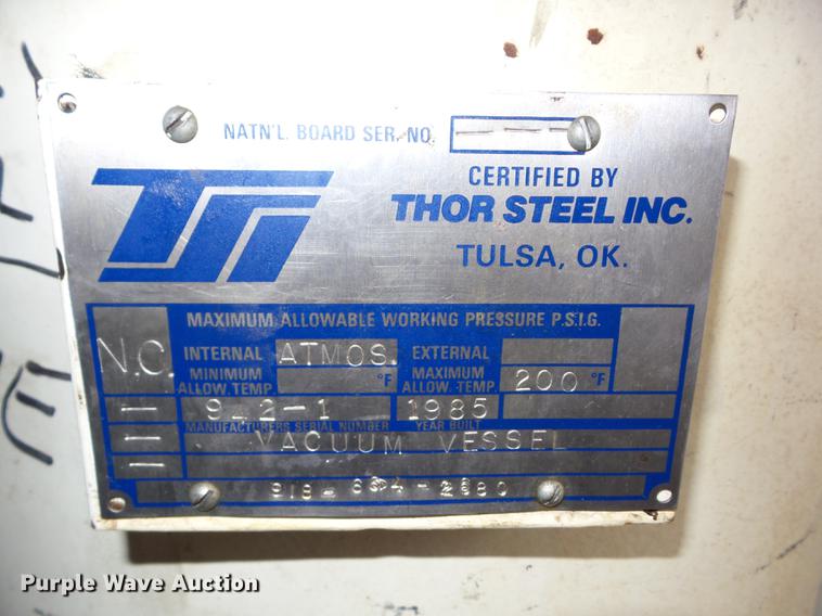 image for item K6294 High vacuum transformer oil transfer plant