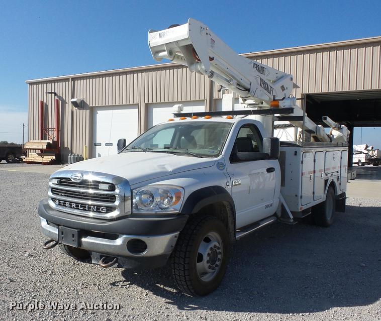 image for item K6333 2008 Sterling Bullet bucket truck