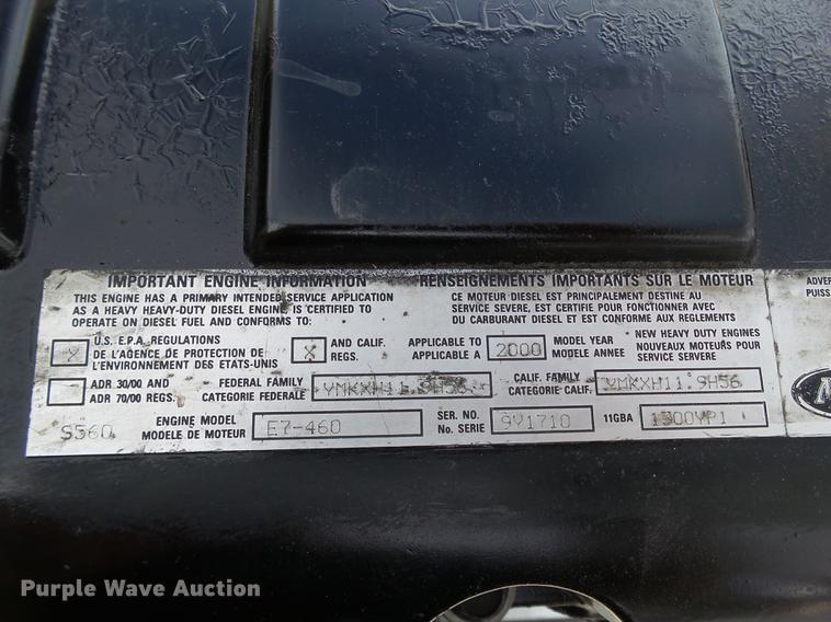 image for item BJ9787 Mack E7 728 C.I.D. diesel engine