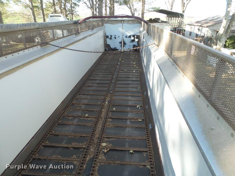 image for item BJ9851 2014 Aeroswint live bottom trailer