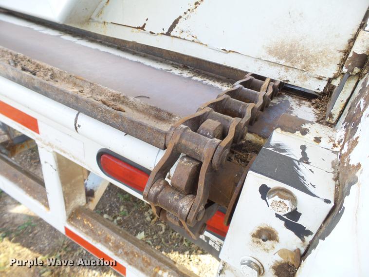 image for item BJ9851 2014 Aeroswint live bottom trailer