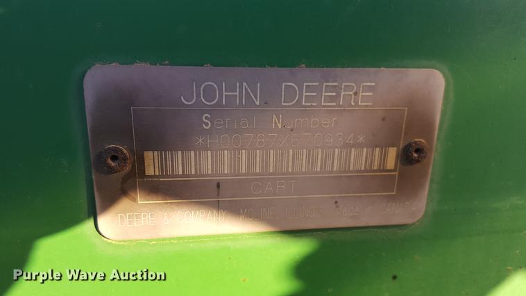 image for item BJ9915 John Deere 1850 air seeder