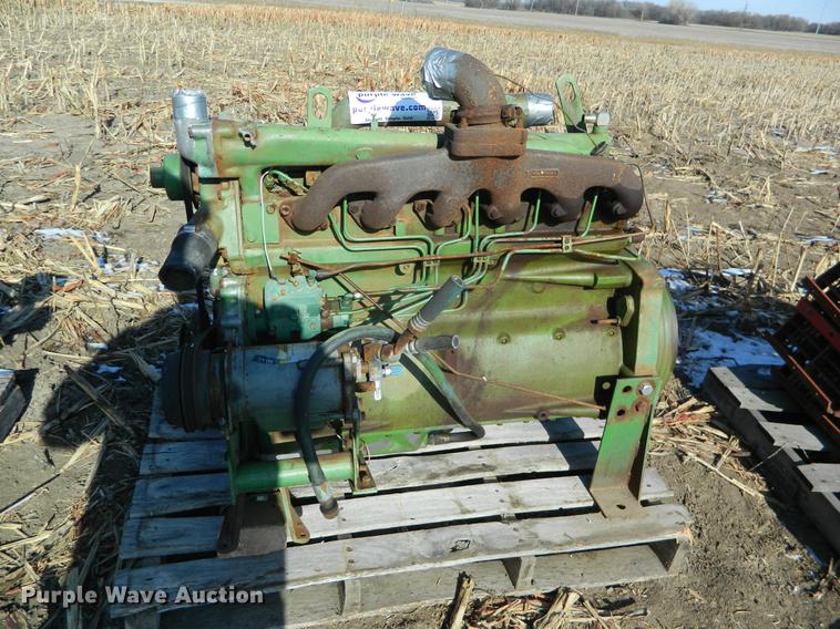 image for item DB6709 John Deere six cylinder diesel engine