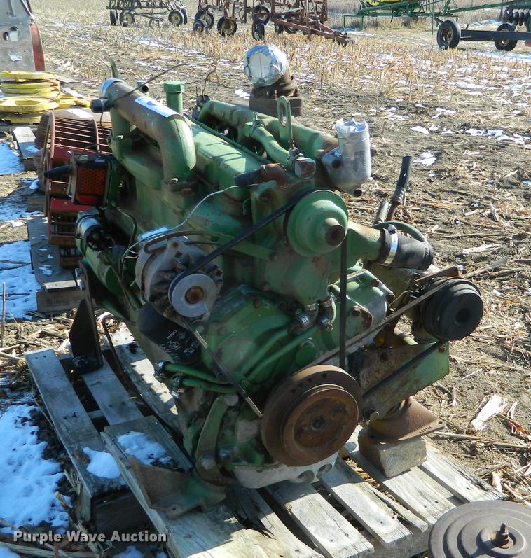 image for item DB6709 John Deere six cylinder diesel engine