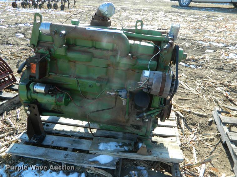 image for item DB6709 John Deere six cylinder diesel engine