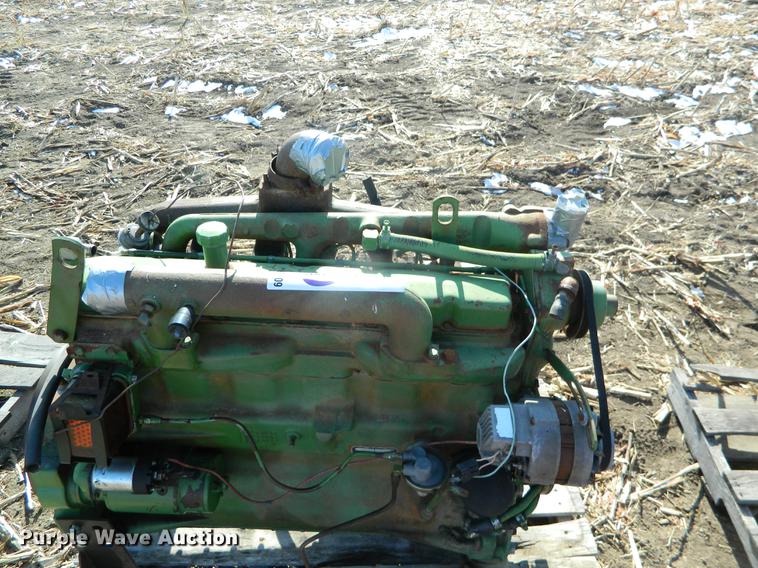 image for item DB6709 John Deere six cylinder diesel engine