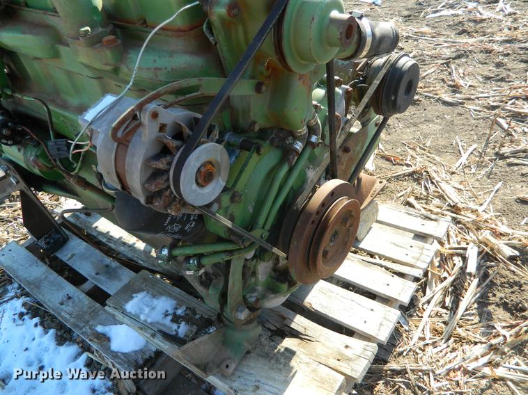 image for item DB6709 John Deere six cylinder diesel engine