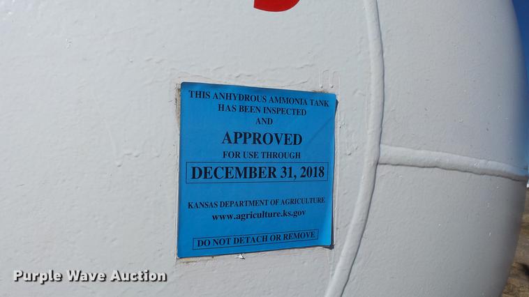 image for item DC0529 Delta Southern anhydrous ammonia tank