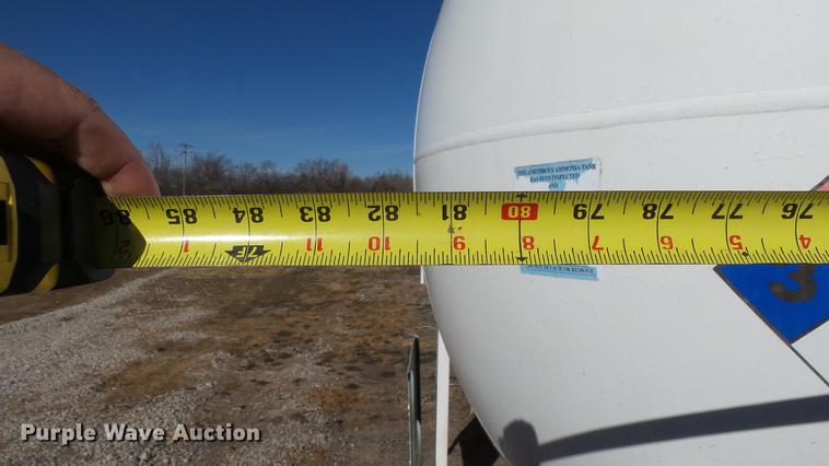 image for item DC0529 Delta Southern anhydrous ammonia tank