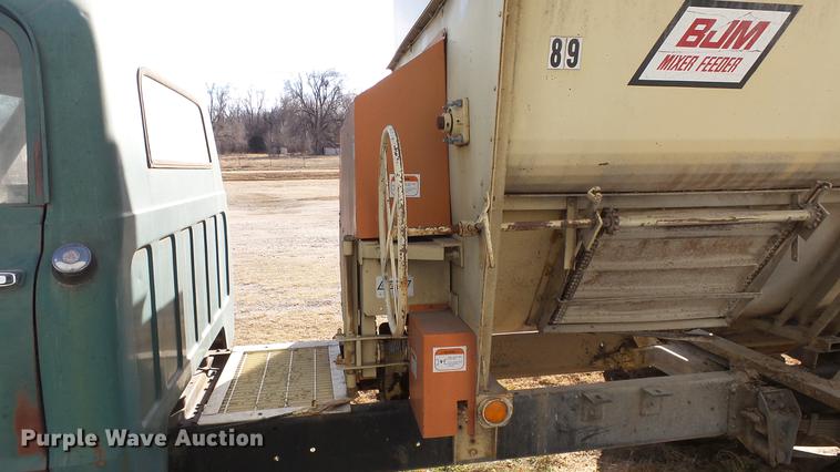 image for item DC0537 1968 Chevrolet 50 feed mixer truck