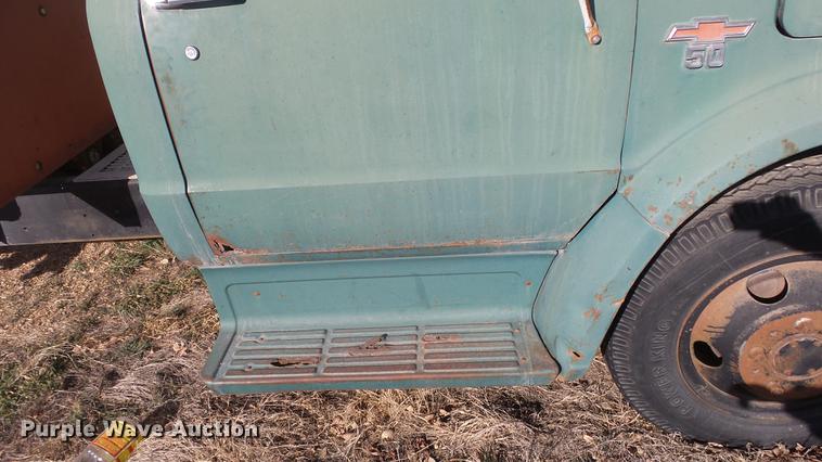 image for item DC0537 1968 Chevrolet 50 feed mixer truck