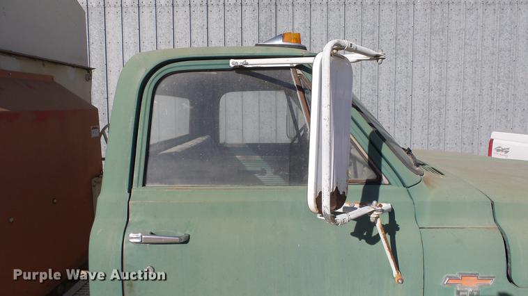 image for item DC0537 1968 Chevrolet 50 feed mixer truck