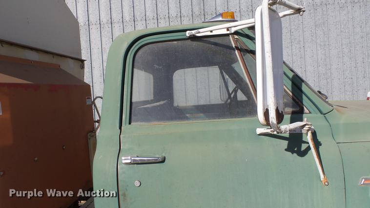 image for item DC0537 1968 Chevrolet 50 feed mixer truck