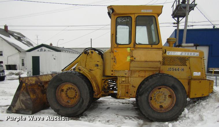 image for item DD2946 John Deere 544H wheel loader
