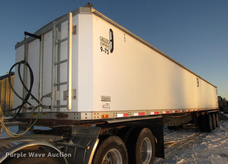 image for item DD2949 2009 Aulick Aluminator 9-75 live bottom trailer